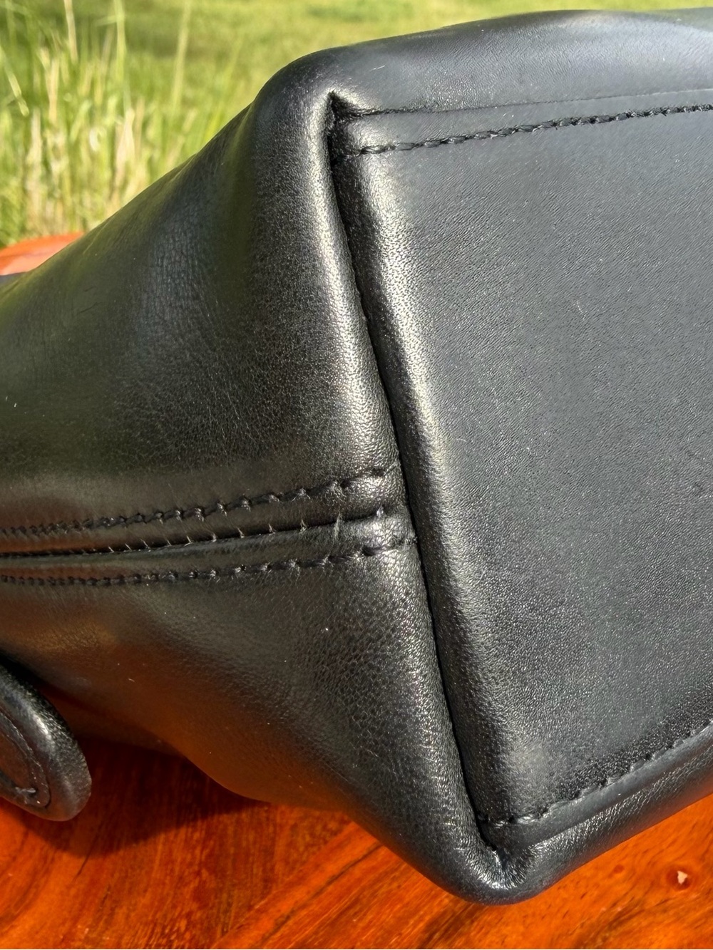 Vintage COACH Legacy Hobo Black Leather 9136 EUC - Picture 13 of 16